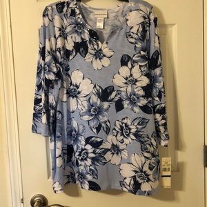 Alfred Dunner new top, never worn XL